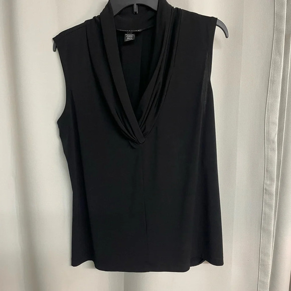 Attention black tank with collar size XXL - Picture 1 of 5